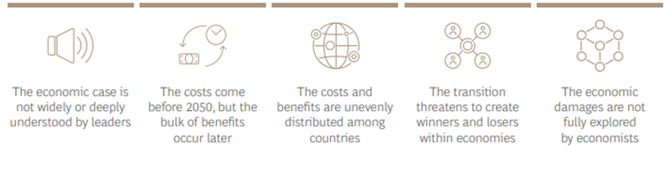The barriers to economically rational climate action